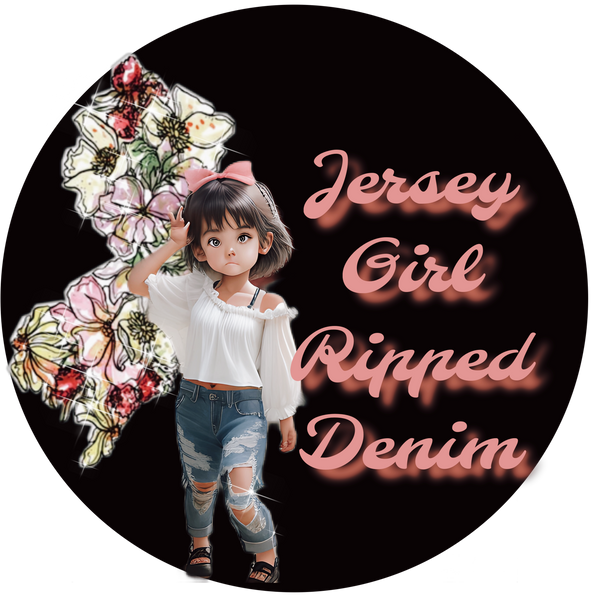 Jersey Girl Ripped Denim